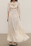Mutedance 25 Spring/Summer Silk Puffy Cuff Dress MD-MD25SS32-HOARY MD25SS33